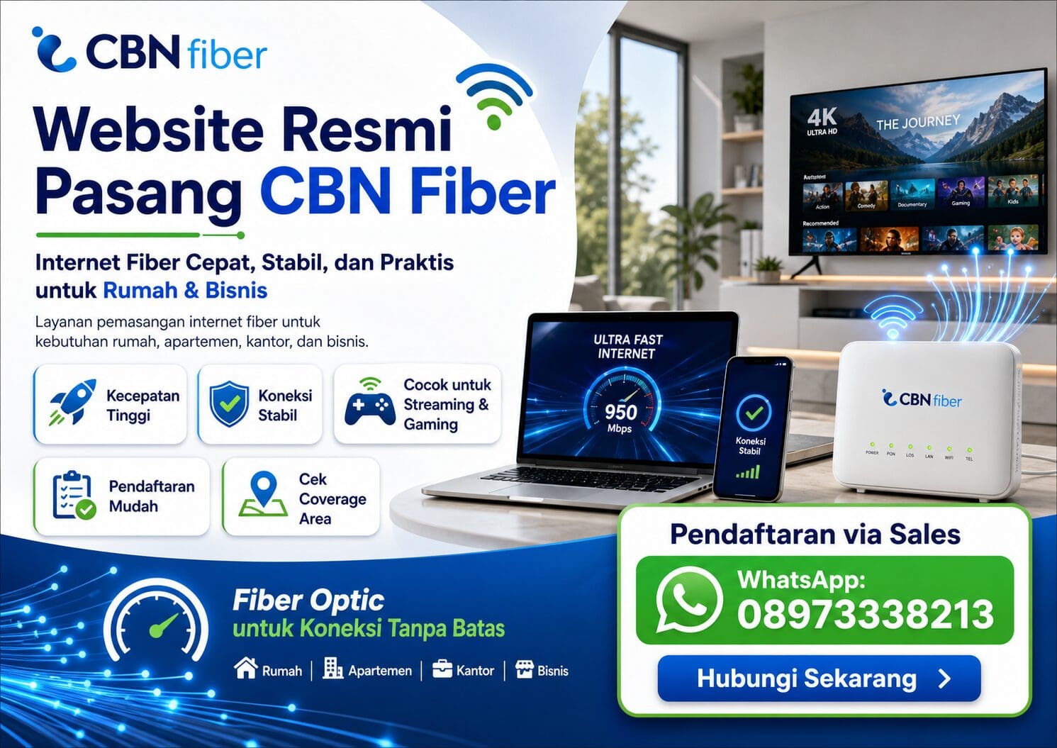 Website Sales CBN Fiber | Mitra Resmi 08973338213 (WA)